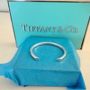 Tiffany & Co. Silver Cuff Bracelet Makers Heritage Collection